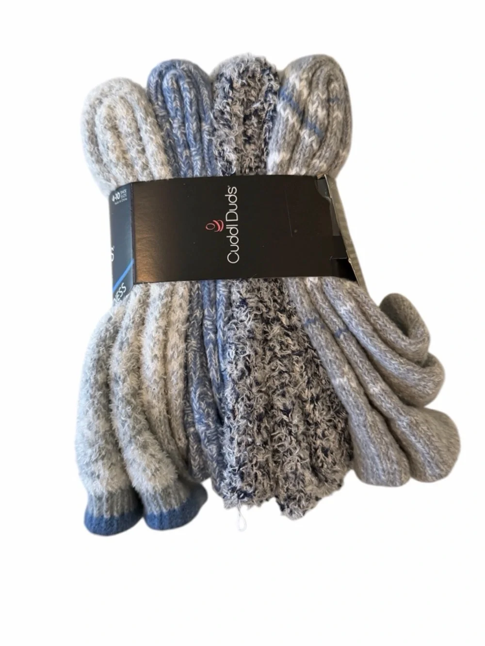 Cuddl Duds Women's Comfort Boot Socks - 4 pairs